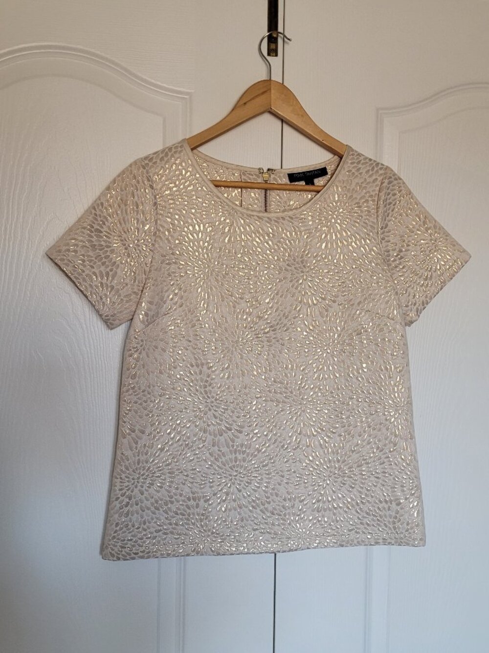 Pink Tartan blouse, size small